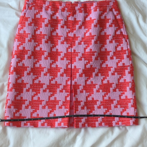JCrew size 6P lavender and red skirt - Picture 10 of 10